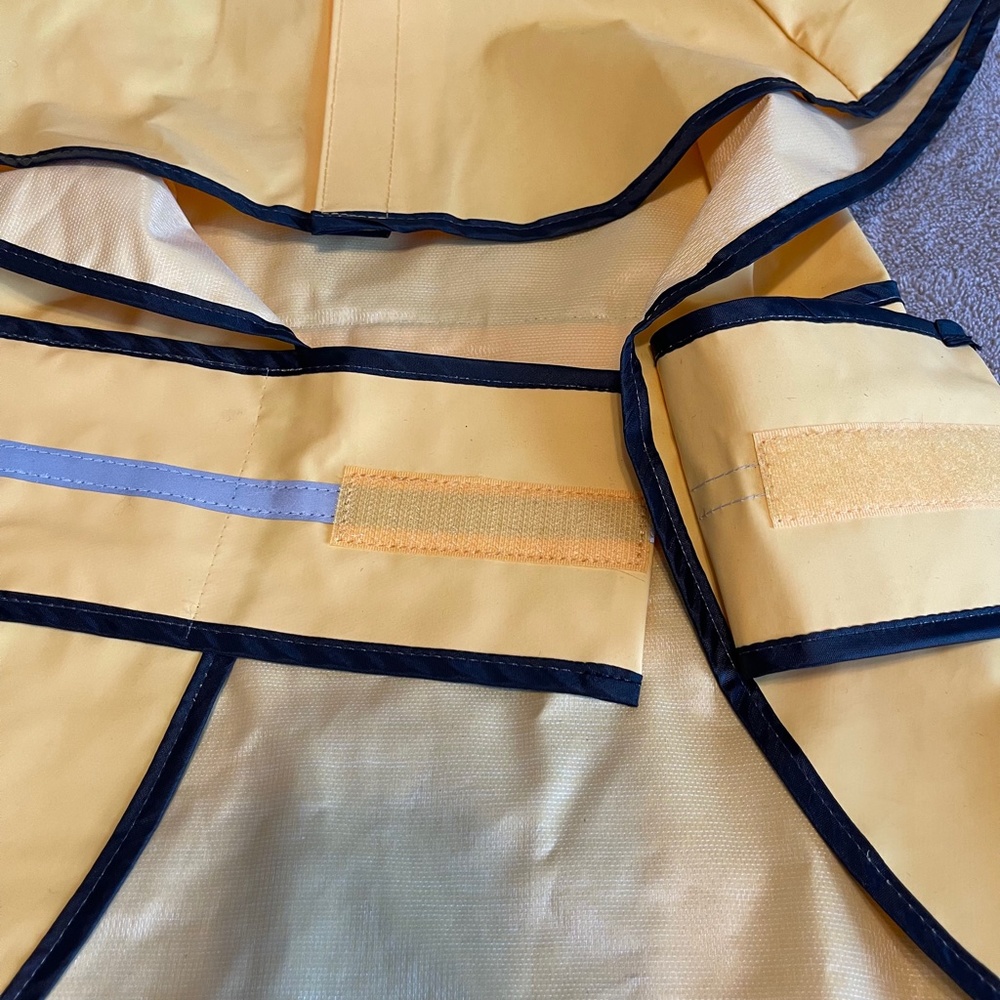 Fashion Pet Yellow Reflective Dog Rain Coat - Picture 7 of 13